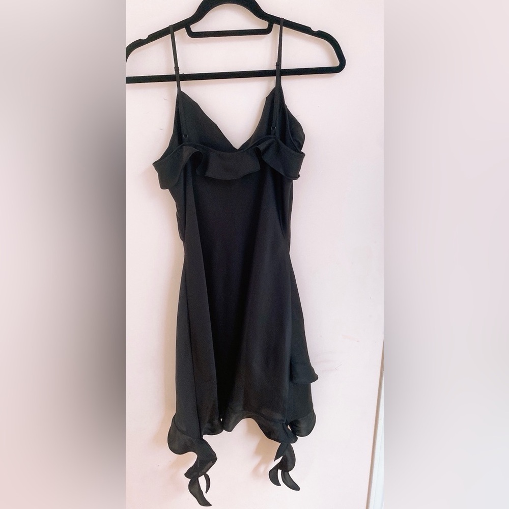 Aritzia Wilfred Botanical Satin Dress - Picture 5 of 10